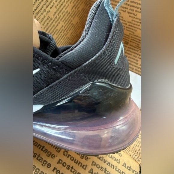 Women’s Nike Air Max 270 Black Arctic Pink, 7.5 - Picture 8 of 9